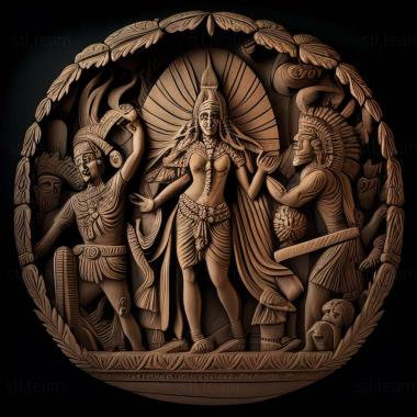 3D model Mahabharata (STL)